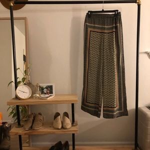 Printed Patterned high waisted pants